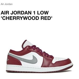 Air Jordan 1 Low Cherrywood size 7.5 Men